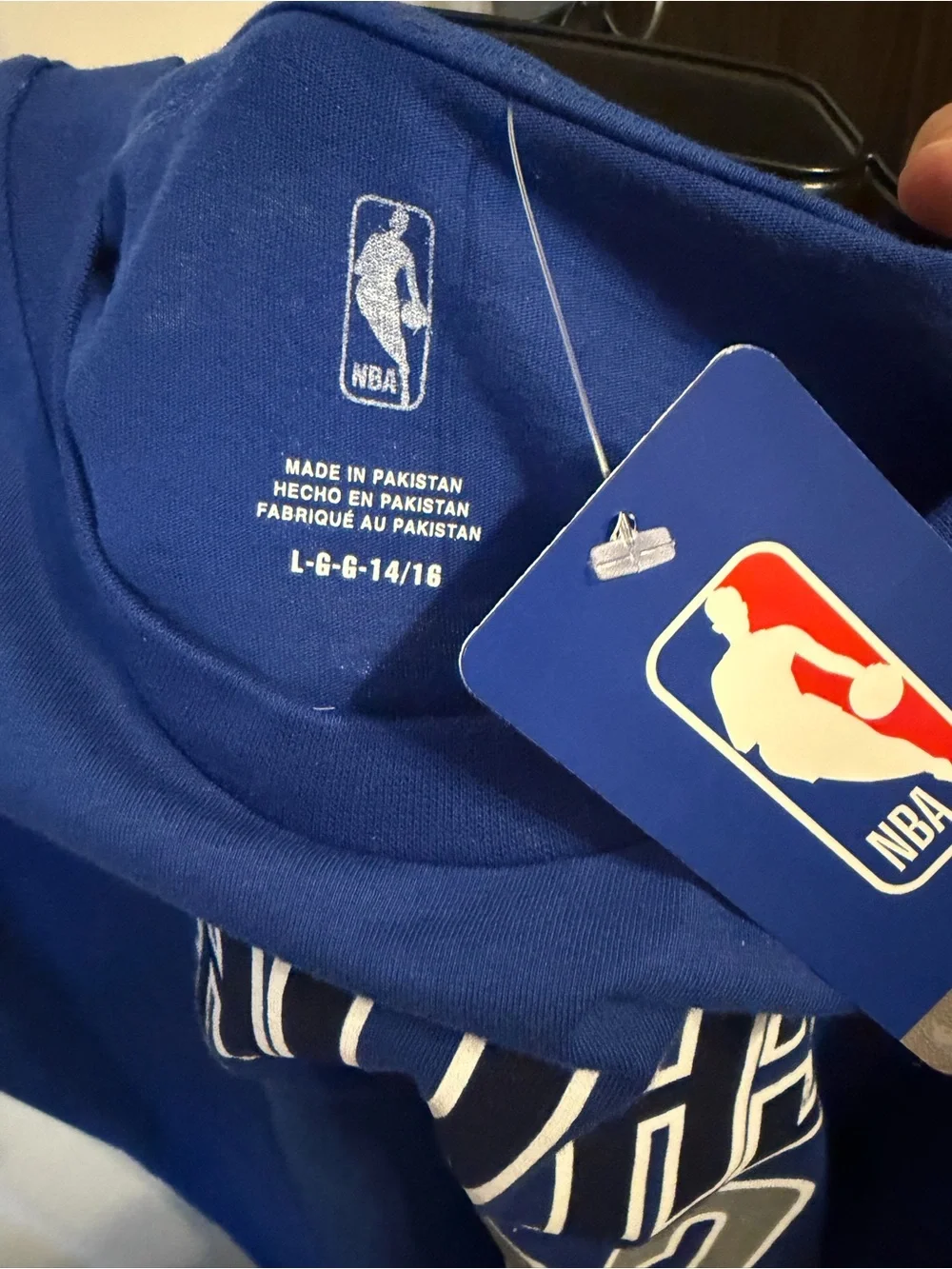 NBA Dallas Mavericks #32 Cooper Flagg Royal Blue Team T-Shirt